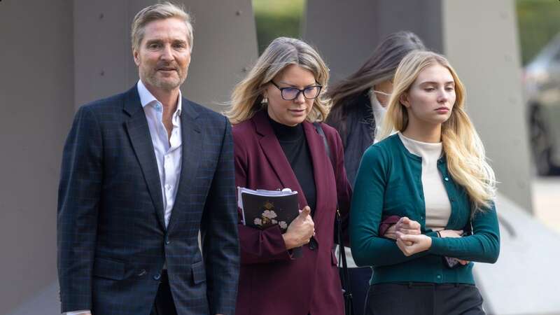 Rebecca Grossman with her husband Dr. Peter Grossman and daughter Alexis (Image: Los Angeles Times via Getty Images)