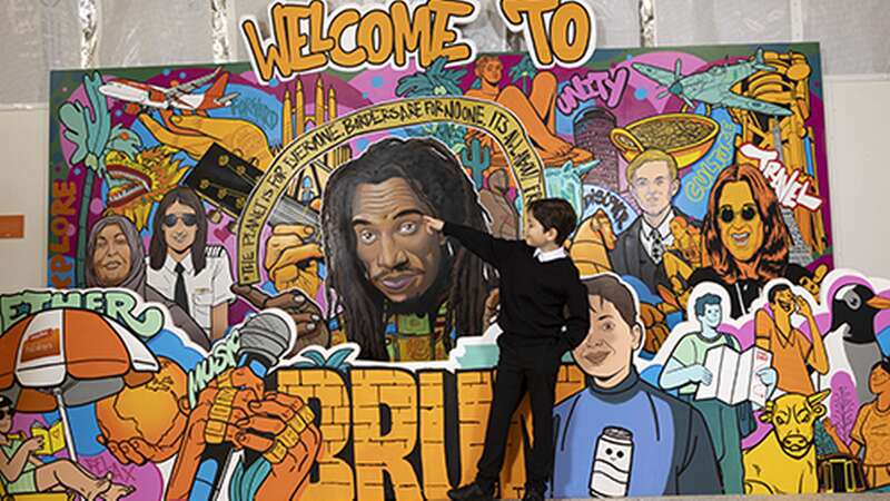 Schoolboy, 11, joins Ozzy Osbourne and Benjamin Zephaniah in new mural