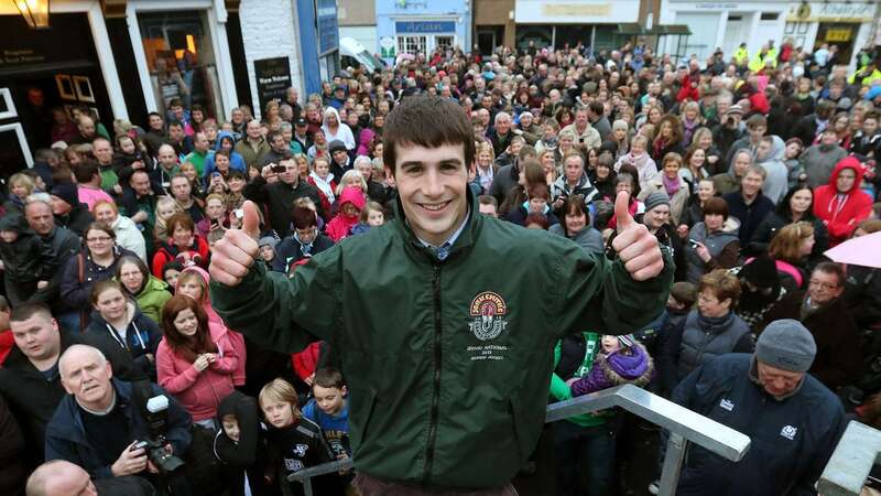 Grand National winning Jockey Ryan Mania: picked up 14 day whip ban (Image: PA)