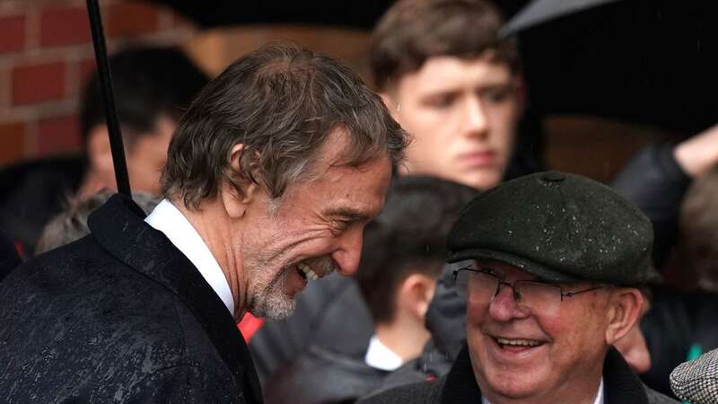 Sir Jim Ratcliffe with former Manchester United manager Sir Alex Ferguson (Image: PA)