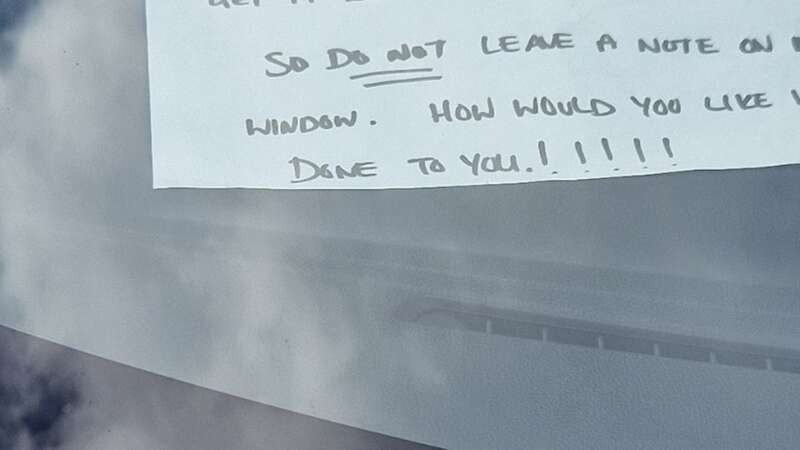 People were left in stitches by the note (Image: Reddit)