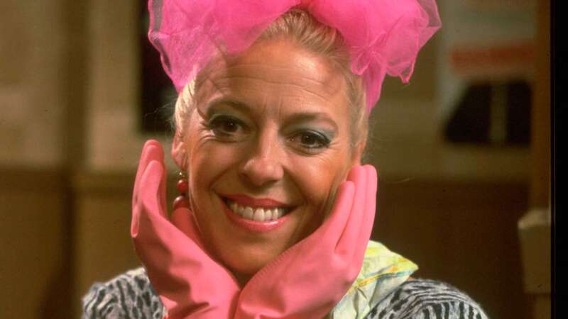 Coronation Street legend Julie Goodyear as soap legend Bet Lynch