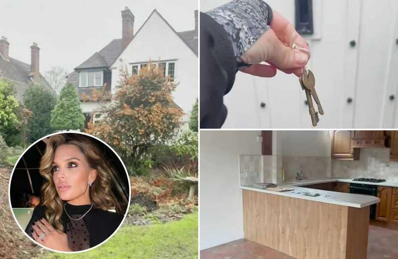 Danielle was previously forced to watch as thieves ransacked her home