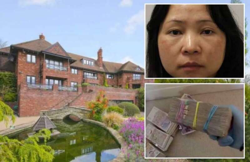 Mum Jian Wen was tracked to a sprawling Hampstead mansion funded by Bitcoin now worth £3billion