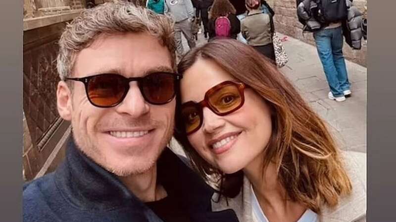 Richard Madden and Jenna Coleman have reunited in Barcelona