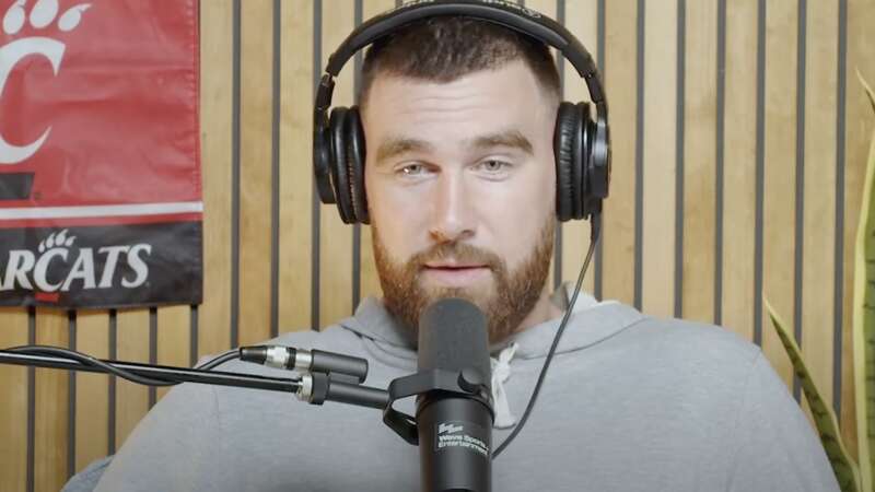 Travis Kelce might have shared his plans with Taylor Swift on his podcast (Image: YouTube: @New Heights)