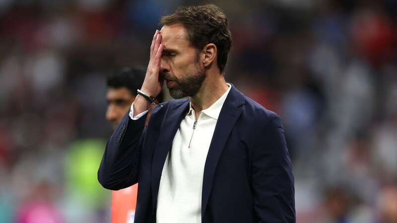 Gareth Southgate saw his England side knocked out by France at the 2022 World Cup (Image: The FA via Getty Images)