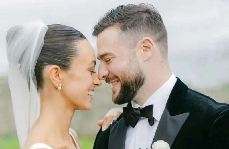 The joyous occasion was captured by wedding photographer Peter Carvill, who accurately portrayed the wonder of the day