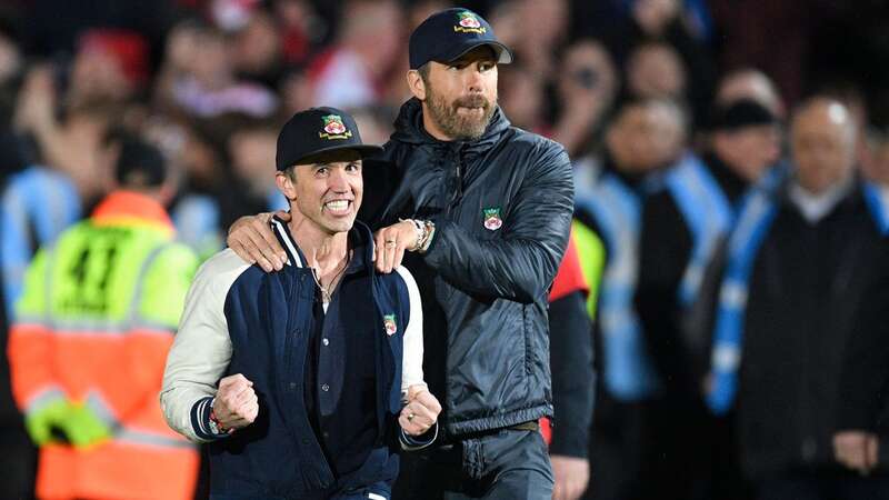 Ryan Reynolds and Rob McElhenney are doing a great job as Wrexham co-owners (Image: Simon Stacpoole/Offside/Offside via Getty Images)