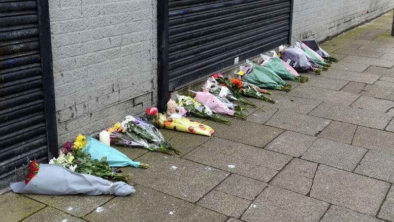 Flowers laid outside the Legacy Funeral Directors (Image: Donna Clifford/HullLive)