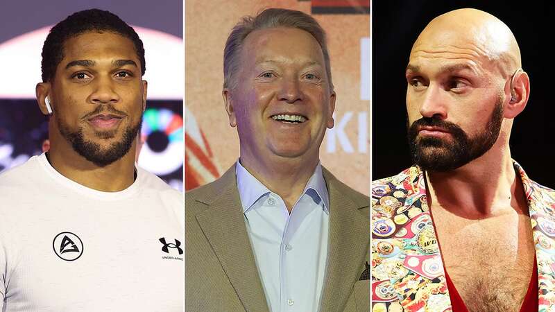 Frank Warren has claimed Tyson Fury could meet Anthony Joshua next March (Image: Getty Images)