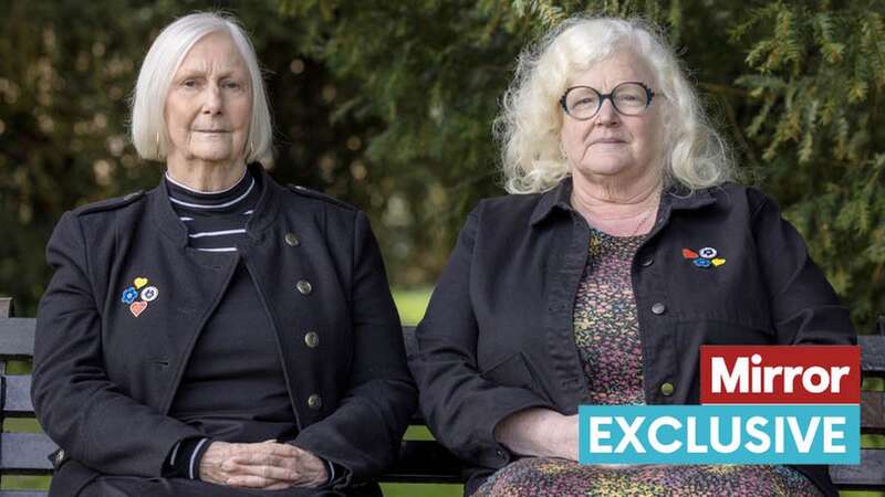 Campaigners Jane Wier-Wierzbowska (L) and Nicola Gregson (R) both lost their mothers in care homes during the pandemic (Image: Rowan Griffiths / Daily Mirror)