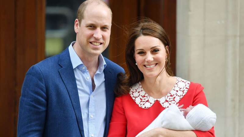 Prince Louis Arthur Charles arrived at 11.01am, weighing 8lb 7oz, on April 23, 2018 (Image: PA)