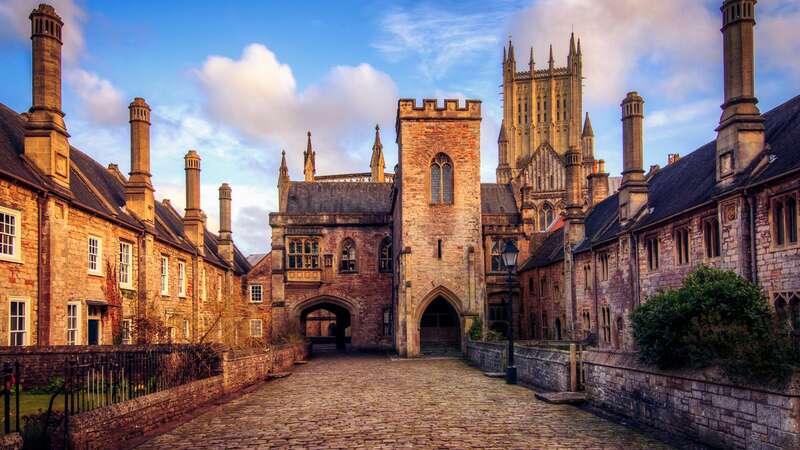 Vicars Close, Wells Cathedral, Somerset, England (Image: Getty Images)