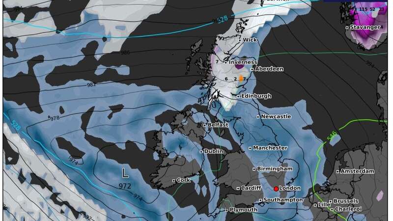 The Cairngorms National Park is expected to see the heaviest of the snowfall (Image: PA)