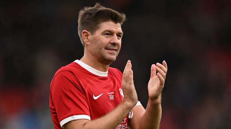 Steven Gerrard in action for Liverpool Legends (Image: Getty Images)