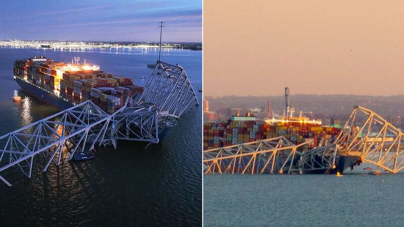 Last moments before bridge collapse as crew issued desperate warning