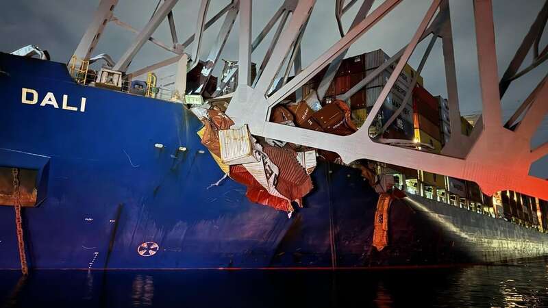 Early Tuesday, a cargo ship collided with Baltimore