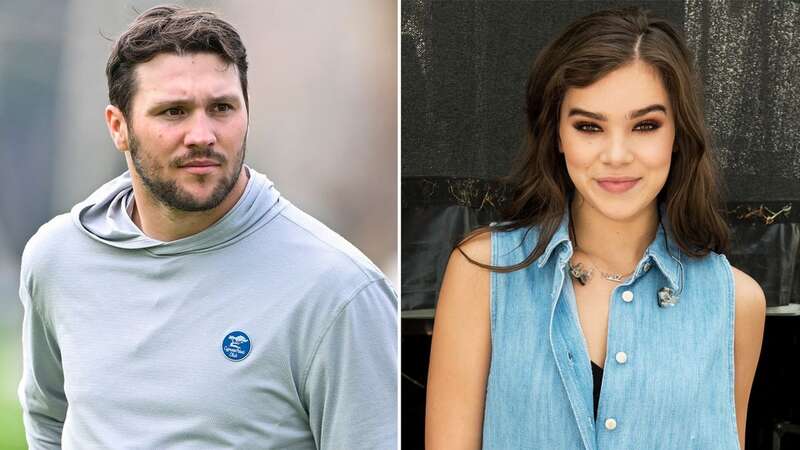 Josh Allen has been with Hailee Steinfeld since last year (Image: Cooper Neill/Getty Images)