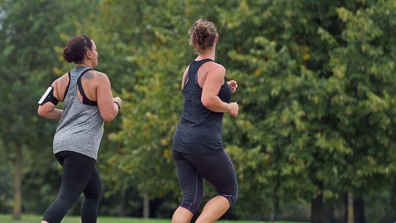 People who exercised two or more times per week, for at least one hour per week, were classed as physically active (Image: PA Wire/PA Images)