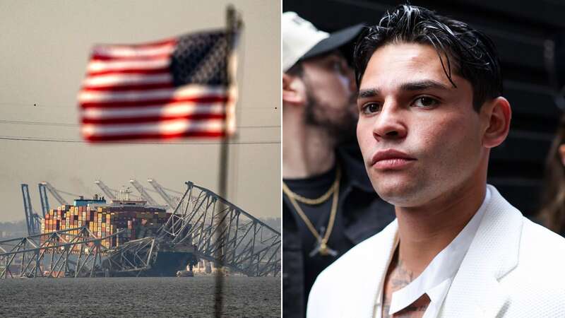 Six construction workers are presumed dead after cargo ship Dali crashed into the Francis Scott Key Bridge in Baltimore (Image: AFP via Getty Images)