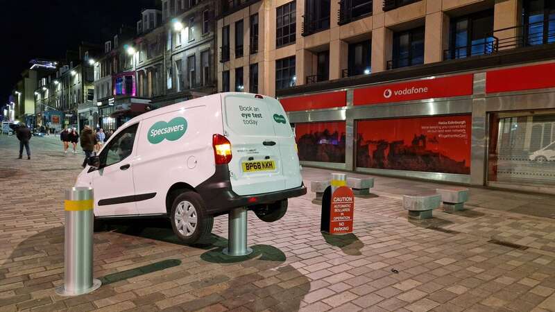 Mystery surrounding Specsavers van 