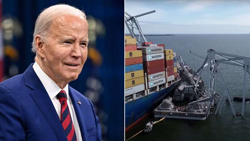 President Joe Biden has spoken out about the disaster (Image: AP)