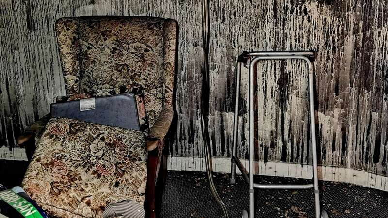 Images show the nursing home devastated after a fire took hold (Image: mediadrumimages/Kyle Urbex)