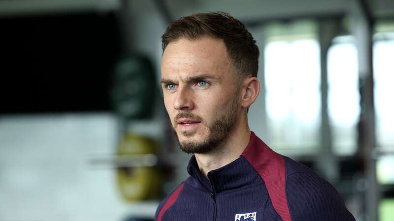 James Maddison of England in action against Belgium (Image: The FA via Getty Images)