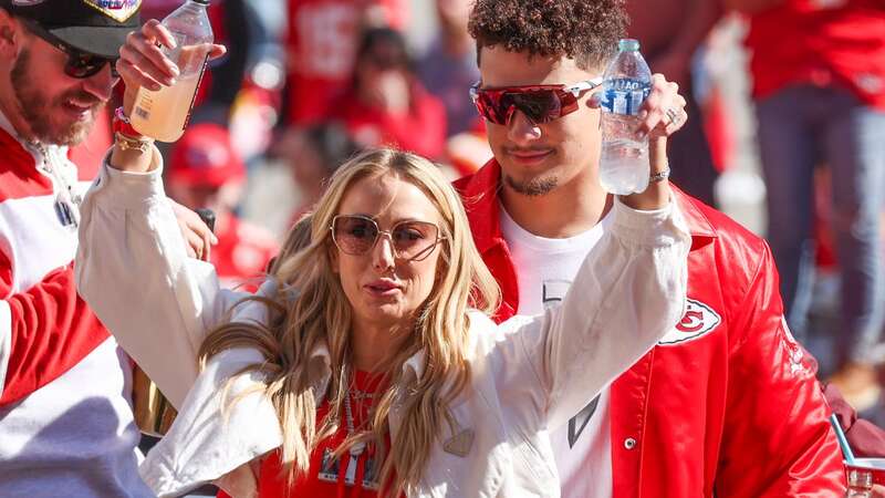 Brittany Mahomes poked fun at Patrick on Instagram (Image: Getty Images)