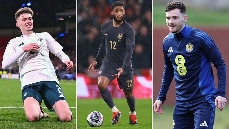 Andy Robertson was dejected as he left the pitch (Image: Ian MacNicol/Getty Images)