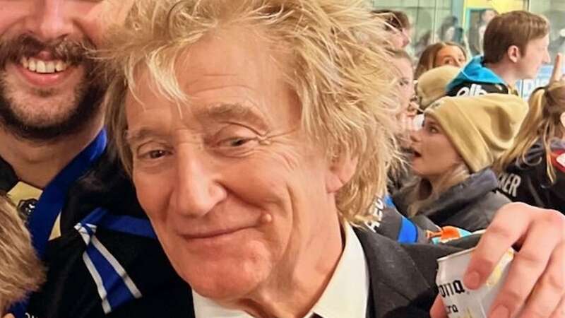 Rod Stewart shared a snap with his three youngest sons (Image: INSTAGRAM)