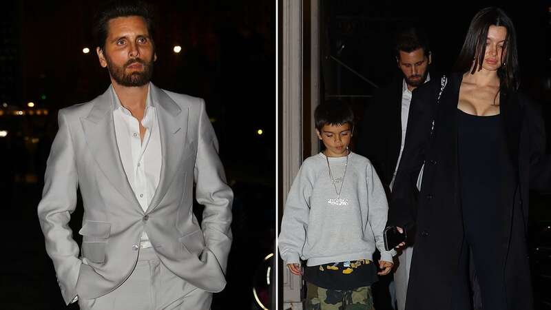 Scott Disick stepped out with his three kids shared with ex Kourtney Kardashian (Image: Getty Images)