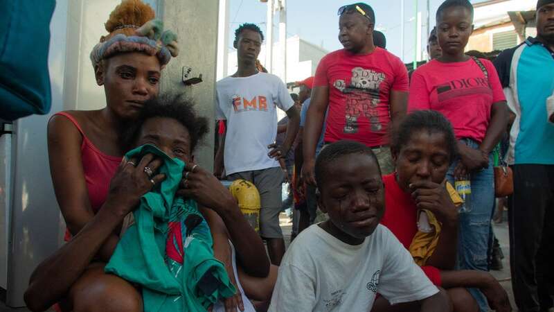 Thousands of children have been left without food and on the brink of death because of the ongoing violence in Haiti (Image: AFP via Getty Images)