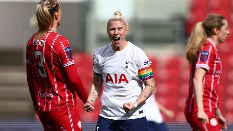 Beth England scored her first WSL goal of the season in Tottenham