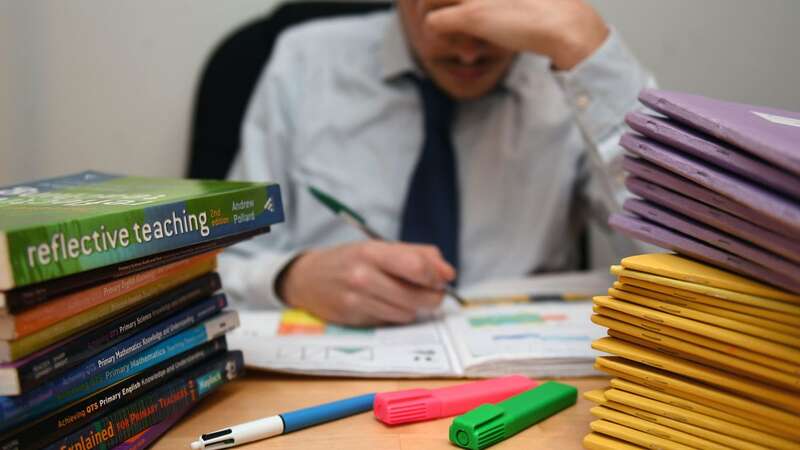 As many as 86% of teachers believe their job has adversely affected their mental health in the last year (Image: PA)