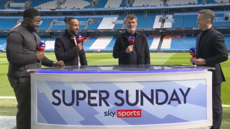 Roy Keane had a brutal response to Theo Walcott after comments he made about Jurgen Klopp (Image: Sky Sports)