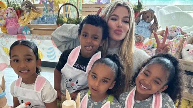 Khloe Kardashian shared her family