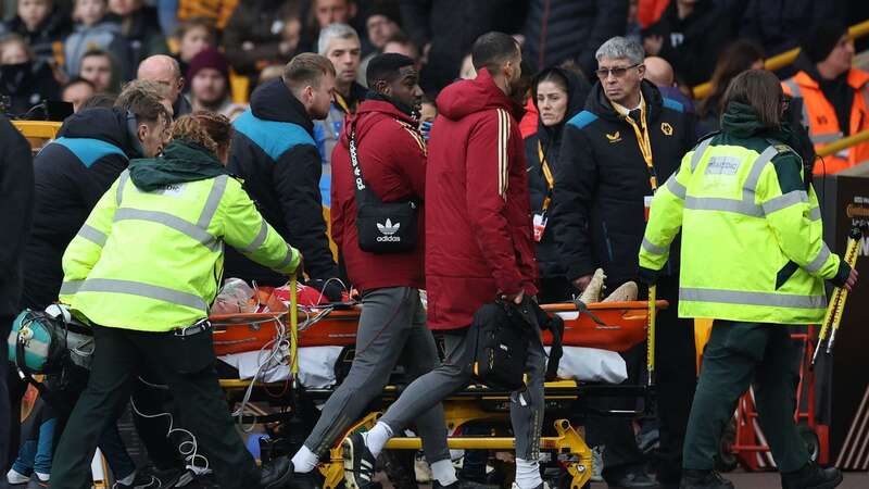 Arsenal midfielder Frida Maanum is "talking and stable" after collapsing in the Conti Cup final (Image: Adrian Dennis/AFP)