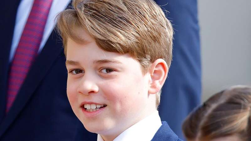 Prince George fans noticed had a striking likeness to his grandfather King Charles (Image: Getty Images)