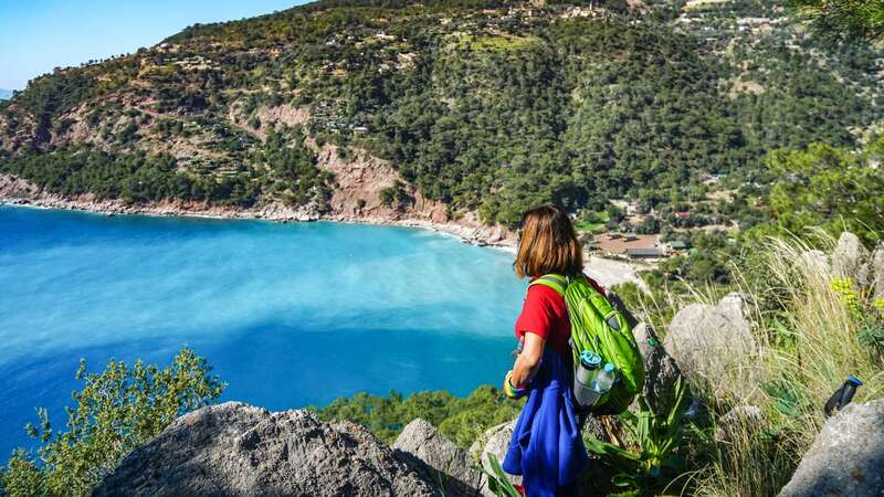 Kabak Beach is visited by few but the most determined backpackers (Image: Getty Images)