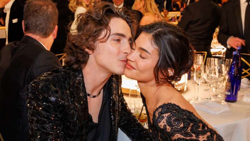 Kylie has been dating Timothee since April last year (Image: Golden Globes 2024 via Getty Images)