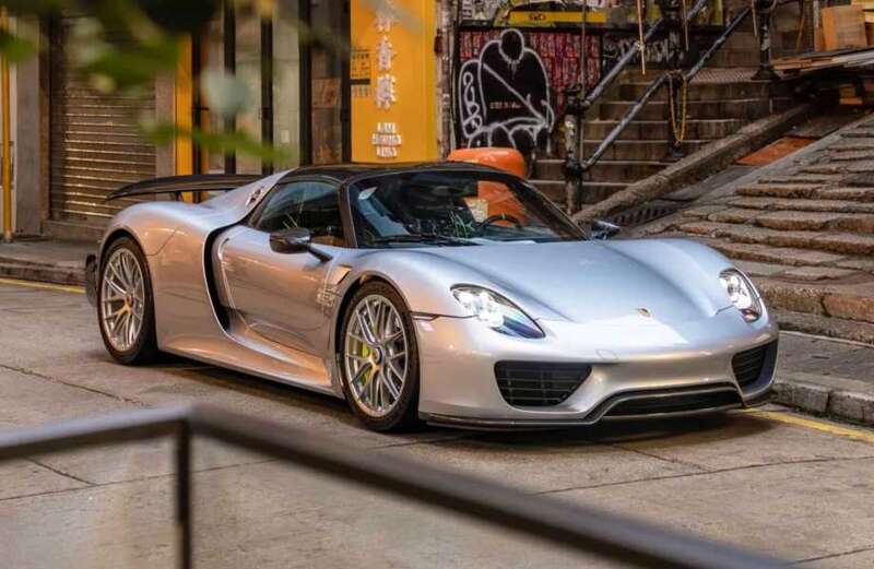 The car is thought to be the lowest-mileage unregistered 918 Spyder in existence