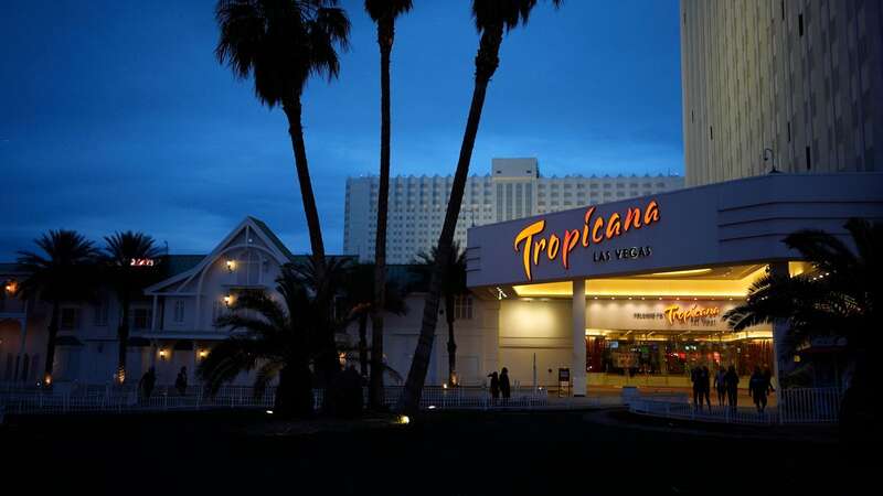 The Tropicana was once a popular spot for the famous Rat Pack and its history with the mob made it a legend in Vegas (Image: Copyright 2024 The Associated Press. All rights reserved.)