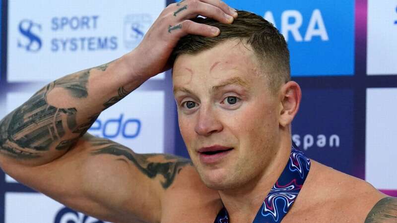 Adam contemplated giving up swimming at the height of his struggles (Image: PA)