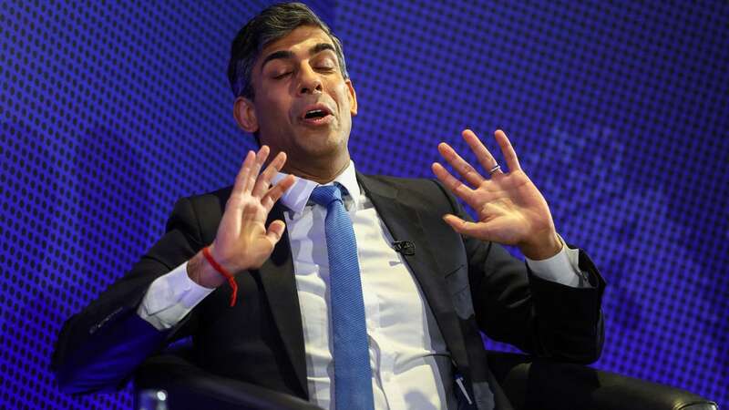 Rishi Sunak is facing potential Tory wipeout at the polls (Image: Getty Images)