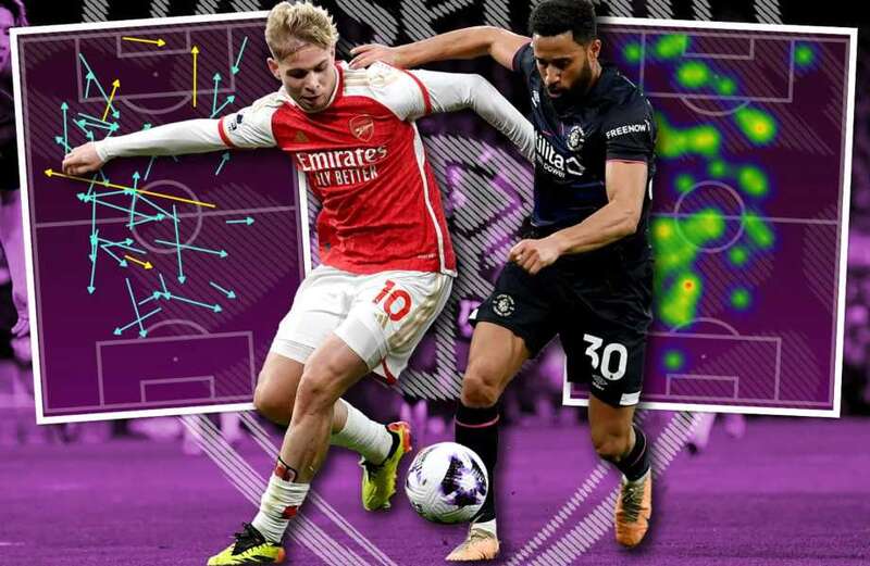 Smith Rowe impressed Arteta in a key area against Luton - check out his stats below