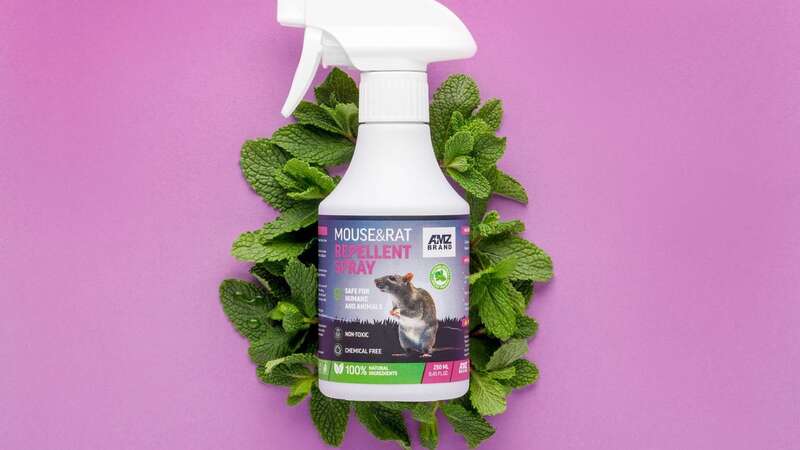 The AMZ Brand Premium rat and mouse repellent spray gets rid of pesky rodents without killing them (Image: AMZ Brand)