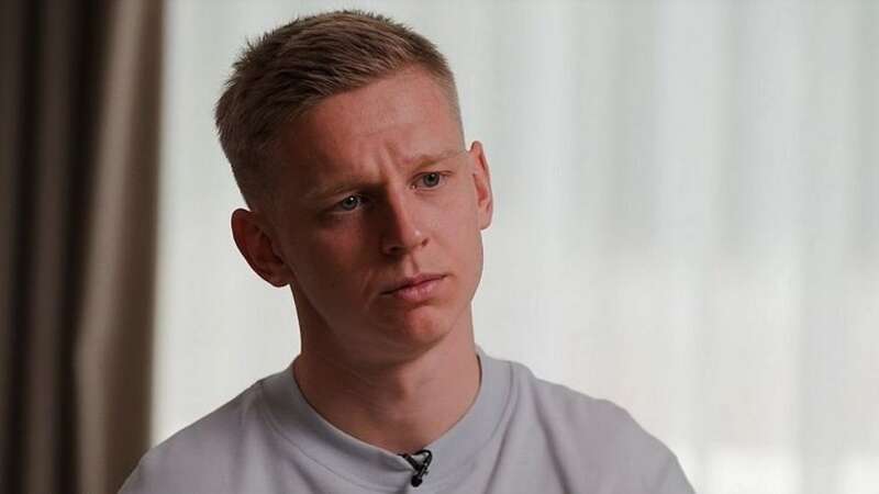 Arsenal defender Oleksandr Zinchenko talks about his homeland and being ready to return to fight (Image: BBC News)