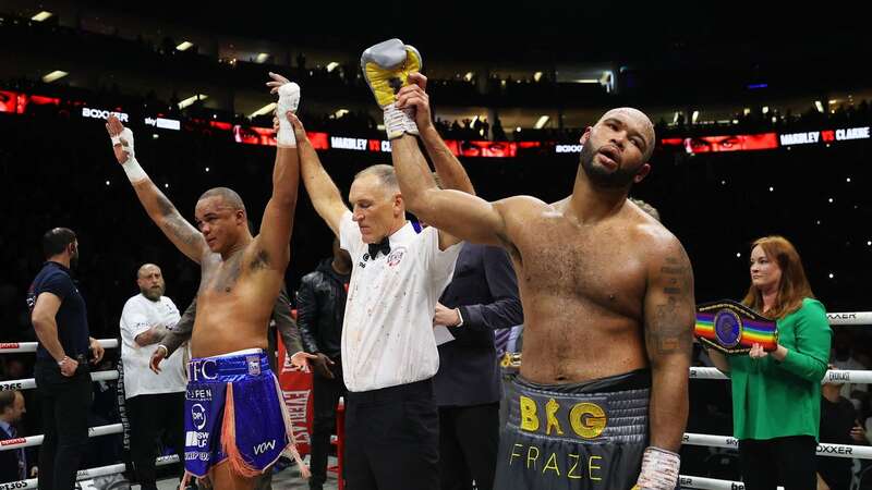 Fabio Wardley and Frazer Clarke drew after an exhilarating fight (Image: James Chance/Getty Images)